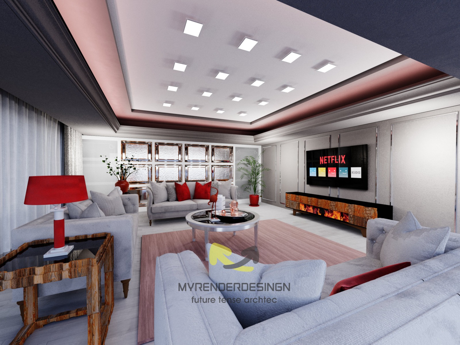 İç Mekan Tasarımı - 3D Render Tasarım